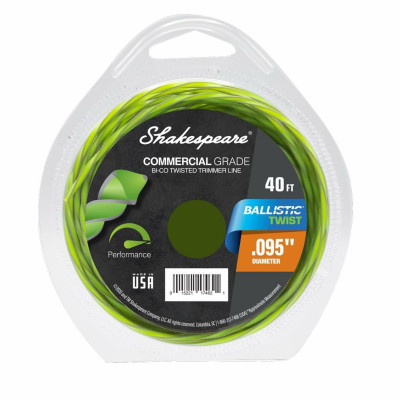 Shakespeare Ballistic Twist 0.095 In. x 40 Ft. Trimmer Line