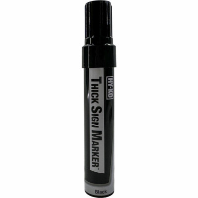 Hy-Ko Large Black Sign Marker