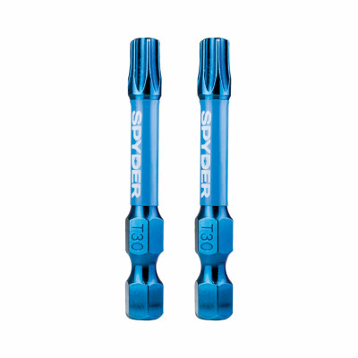 T30 Torx Impact Driver Bits, 2 In., 2-Pk.