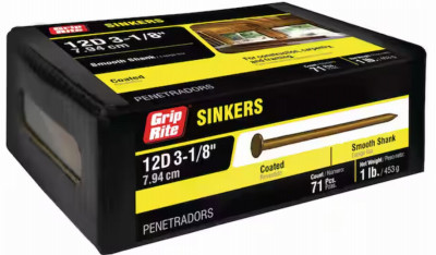 12D COATED SINKER 1#