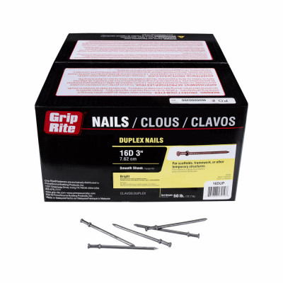 50LB 16D BRT DPLX NAIL