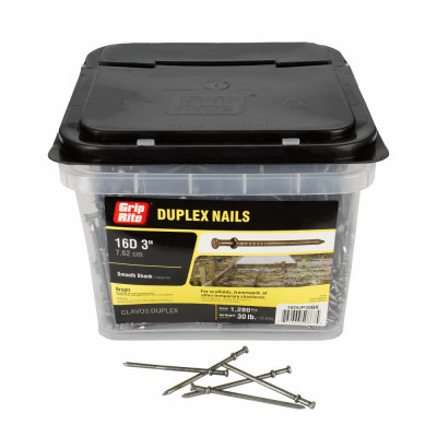 30LB 16D BRT DPLX NAIL