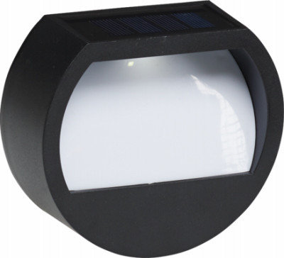 BLK Solar Wall Light
