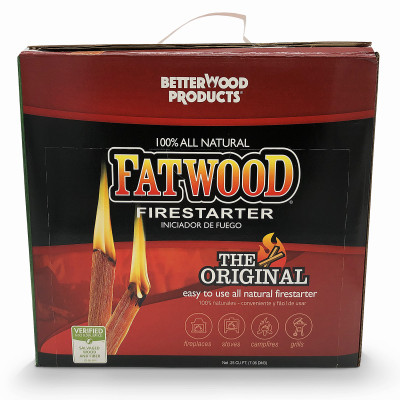 3lb Fatwood Firestarter Color Box