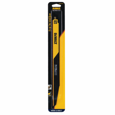Elite Carbide Tip Reciprocating Saw Blade, Demolition, 6-TPI, 12 In.