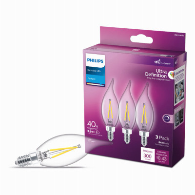 3PK 40W BA11 DL LEDBulb