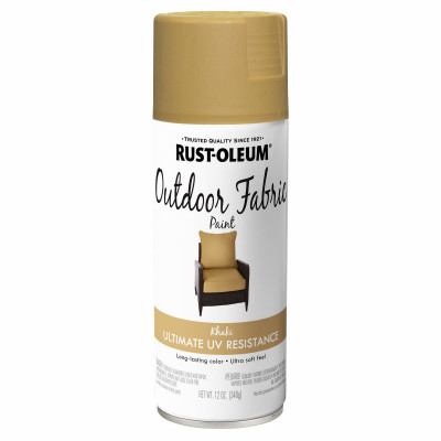 Rust-Oleum Outdoor Fabric Spray Paint, Khaki, 12 Oz