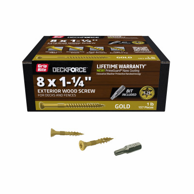 1-1/4" X 8 WD SCREW
