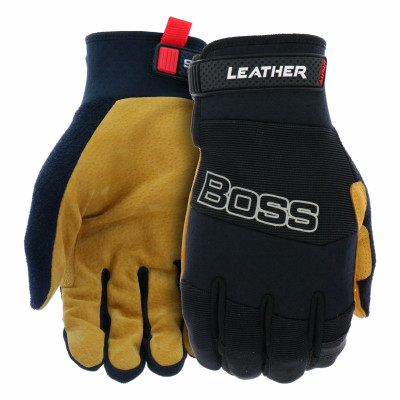 XL BLK LTHR UTIL GLOVE