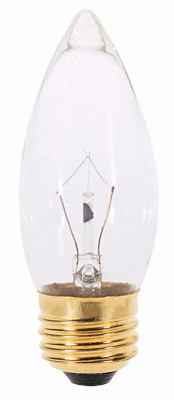 2PK 25W CLR Med FANBulb