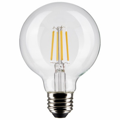 2PK 40W G25 MEDLED Bulb