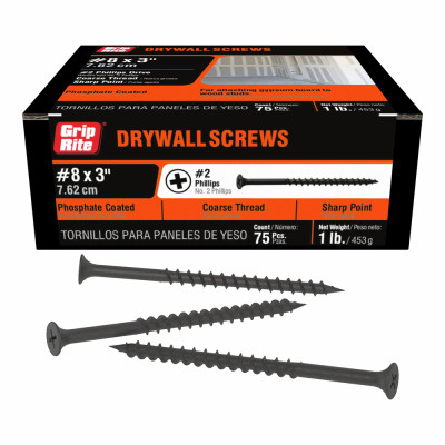LB 8X3" COARSE DW SCREW