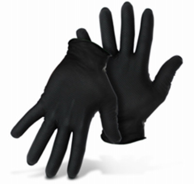 100PK LG BLK NITR GLOVE