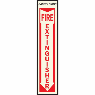 4X18 FIRE EXTING SIGN