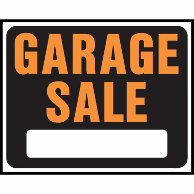 15X19 GARAGE SALE SIGN
