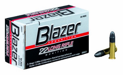 Rimfire .22 Long Rifle Ammunition, 50-Ct.
