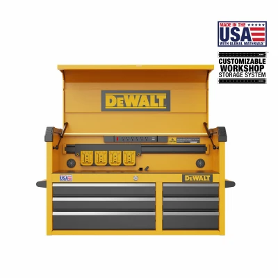 6-Drawer Tool Chest, Metal, 41 In.