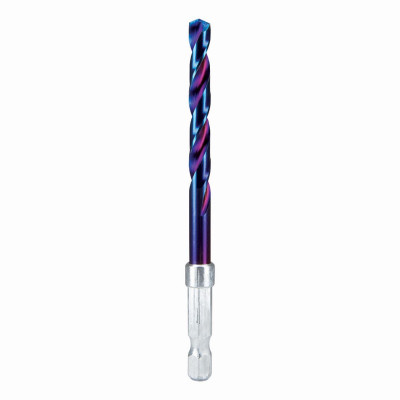 Mach-Blue Impact Twist Drill Bit, 15/64 In.