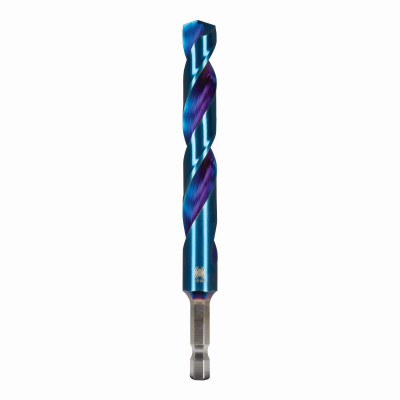 Mach-Blue Impact Twist Drill Bit, 1/2 In.