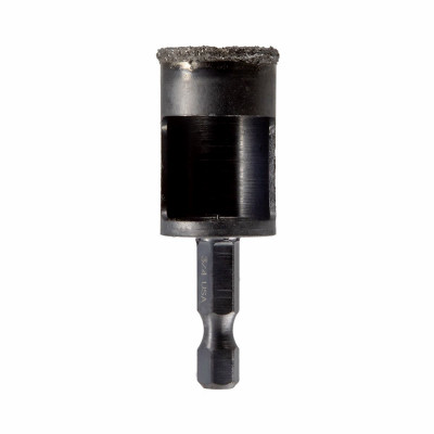 Diamond Grit Arbored Hole Saw, 3/4 In