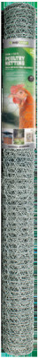 POULTRY NETTING BLACK 20G 1" MESH 2'X50'