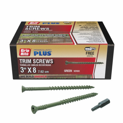 8X3 PGP GRN SCREW