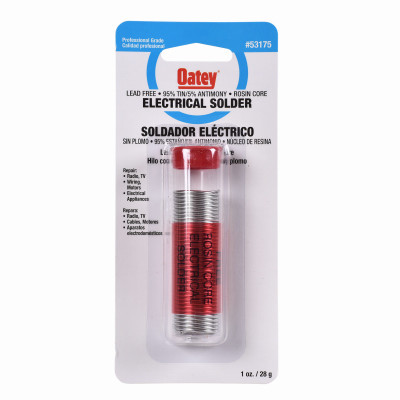 Oatey  1 oz. 95/5 Rosin Core Wire Solder
