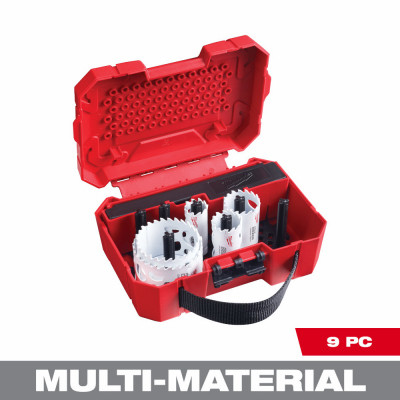 9-Pc. Hole Dozer Hole Saw Kit, Carbide Teeth