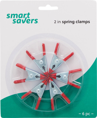 SS 2" 6PC Spring Clamp