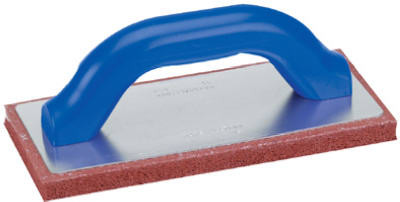 9 x 4 x 5/8-In. Coarse Cell Red Rubber Float