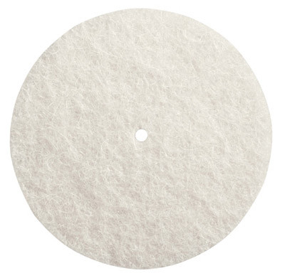 Felt Polishing Wheel, 1 In. Diameter