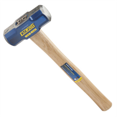 4-Lb. Sledge Hammer, Steel Head, 16-in. Hickory Handle.