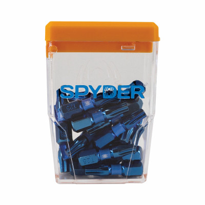 T25 Mach-Blue Torx Impact Driver Bits, 1 In., 25-Pk. Case