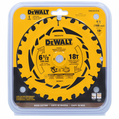 Circular Saw Framing Blade, 18T, 6-1/2 In.