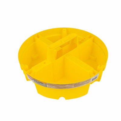 Bucket Stacker, Yellow Plastic, 5 Gallon