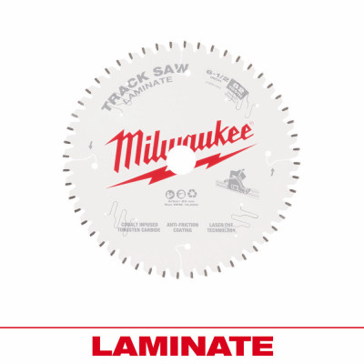 Laminate Circular Track Saw Blade, 52 Teeth, 6-1/2 In.