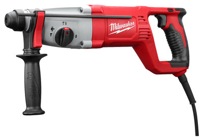 SDS Plus Rotary Hammer Kit, 8-Amp Motor, 1 In.