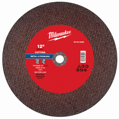 12" MTL CutOff Wheel