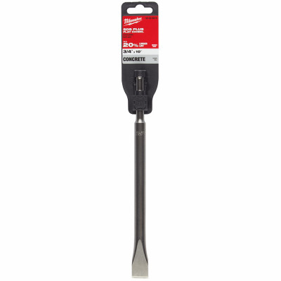 SDS Plus Flat Chisel Bit, 3/4 x 10 In.