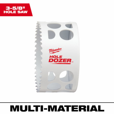 Hole Dozer Hole Saw, Bi-Metal, 3-5/8 In.
