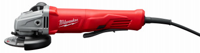 Small Angle Grinder With Paddle, 11-Amp Motor, 4-1/2 In.