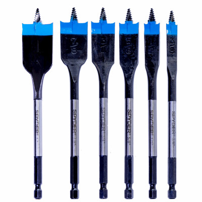 Stinger 6-Pc. Spade Woodboring Bit Set