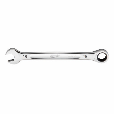 Ratcheting Metric Combination Wrench, 18 mm