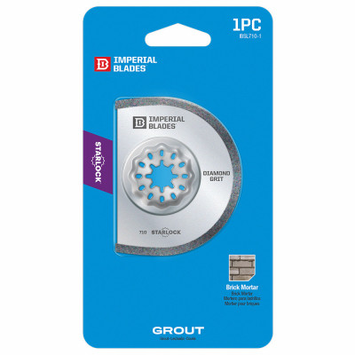 Starlock Diamond Grit Oscillating Multi-Tool Segment Blade, 3 In.
