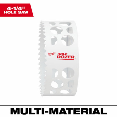 Hole Dozer Hole Saw, Bi-Metal, 4-1/4 In.