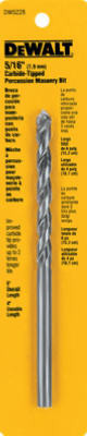 Percussion Drill Bit, 5/16 x 6 In.