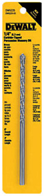 1/4 x 6 In. Percussion Drill Bit