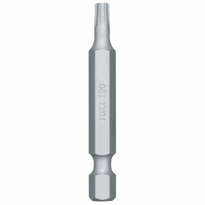 T20 Torx Drive Power Bit, 2 In.