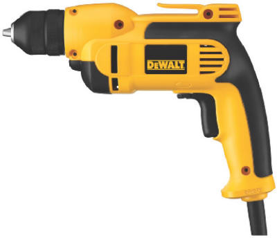 Variable-Speed Drill, 3/8-In. Keyless Chuck, 8-Amp Motor