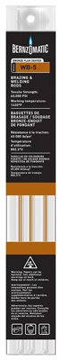 WB5 Bronze Brazing & Welding Rods, 4-Pk.
